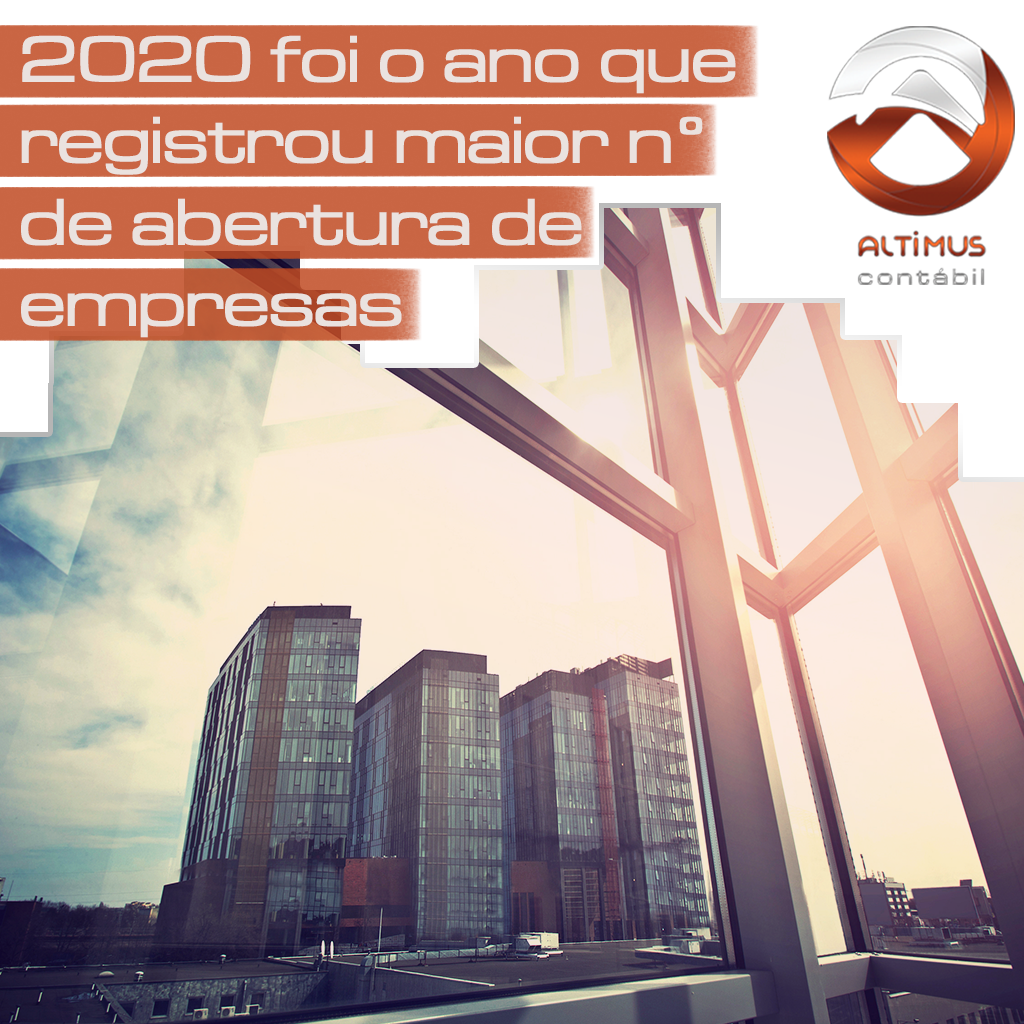 2020 foi o ano que registrou maior número de abertura de empresas