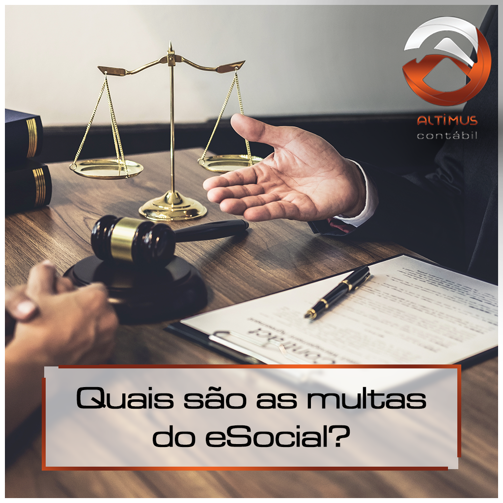 Quais são as multas do eSocial?